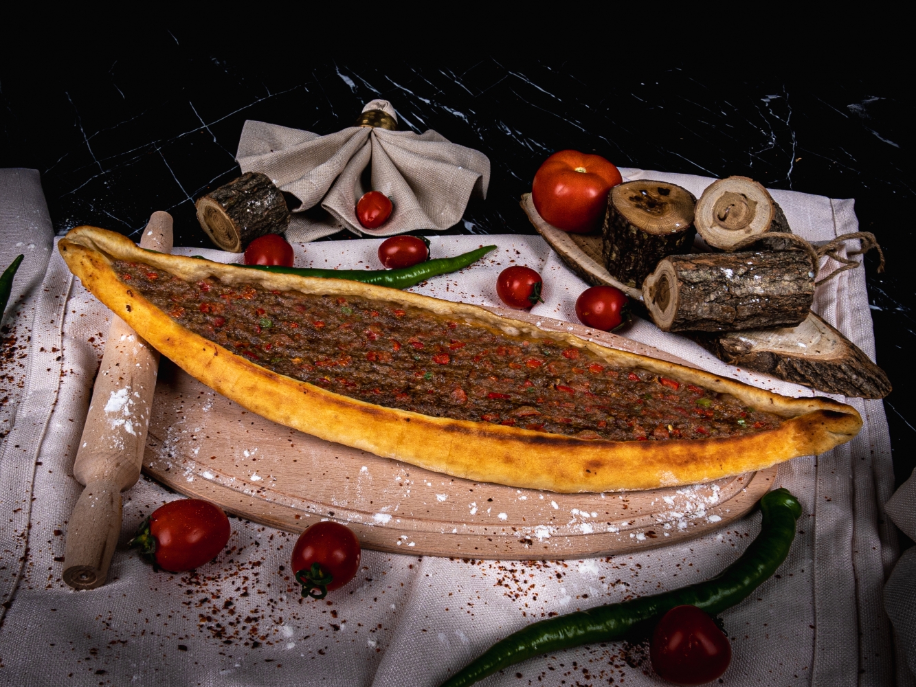 Kıymalı Pide