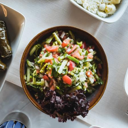 Peynirli Roka Salatası
